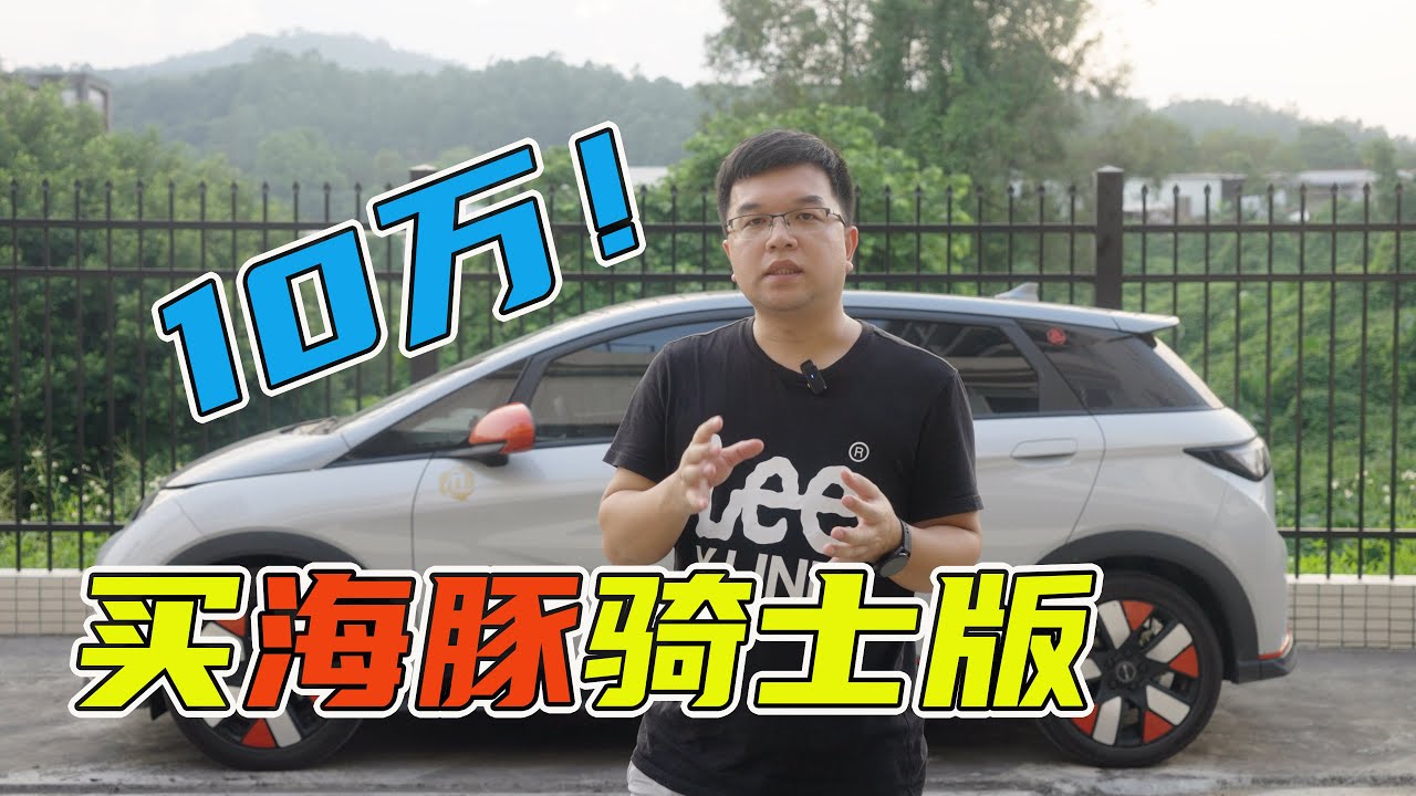【BYD Dolphin】鸟枪换钢炮，十万买比亚迪海豚骑士版