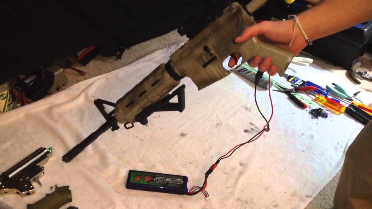 Airsoft high rof DSG quick build