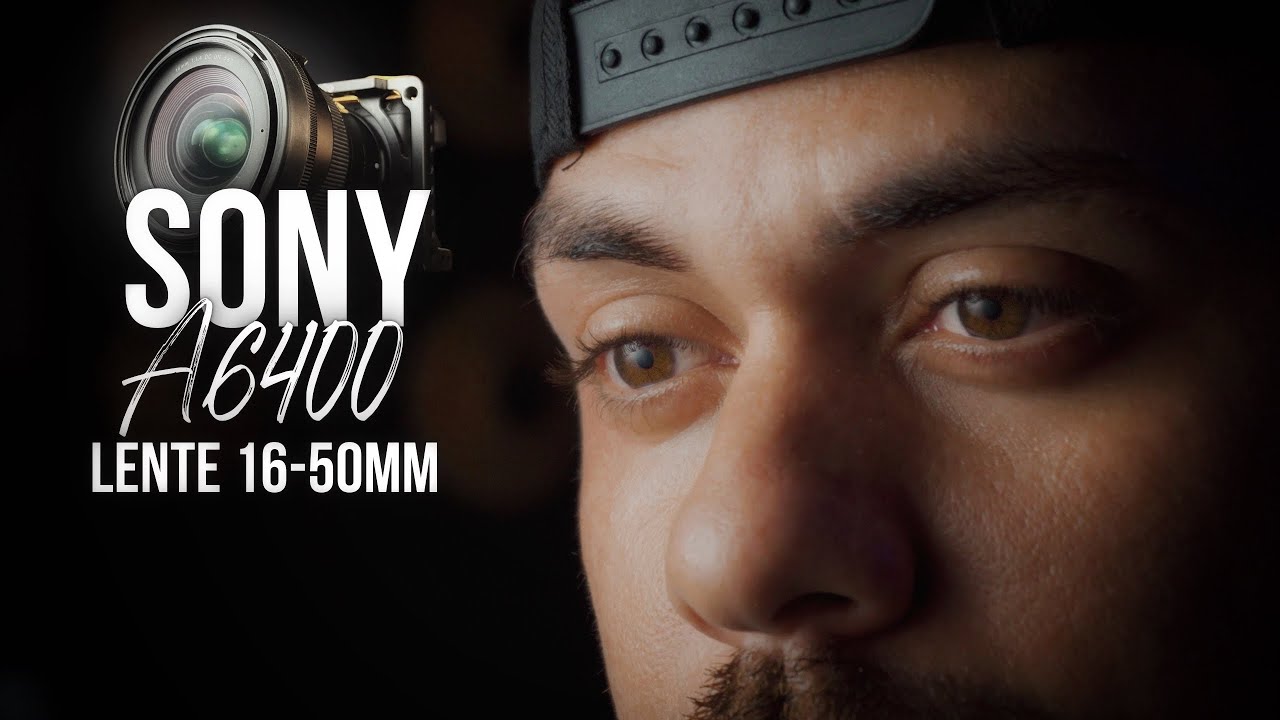 SONY A6400 + LENTE DO KIT 16-50mm 3.5-5.6/Pz