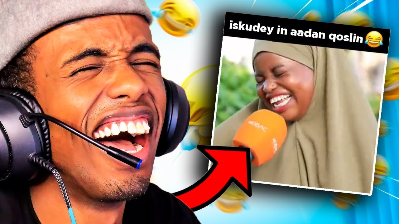 Iskudey In aadan qoslin | Try not to laugh