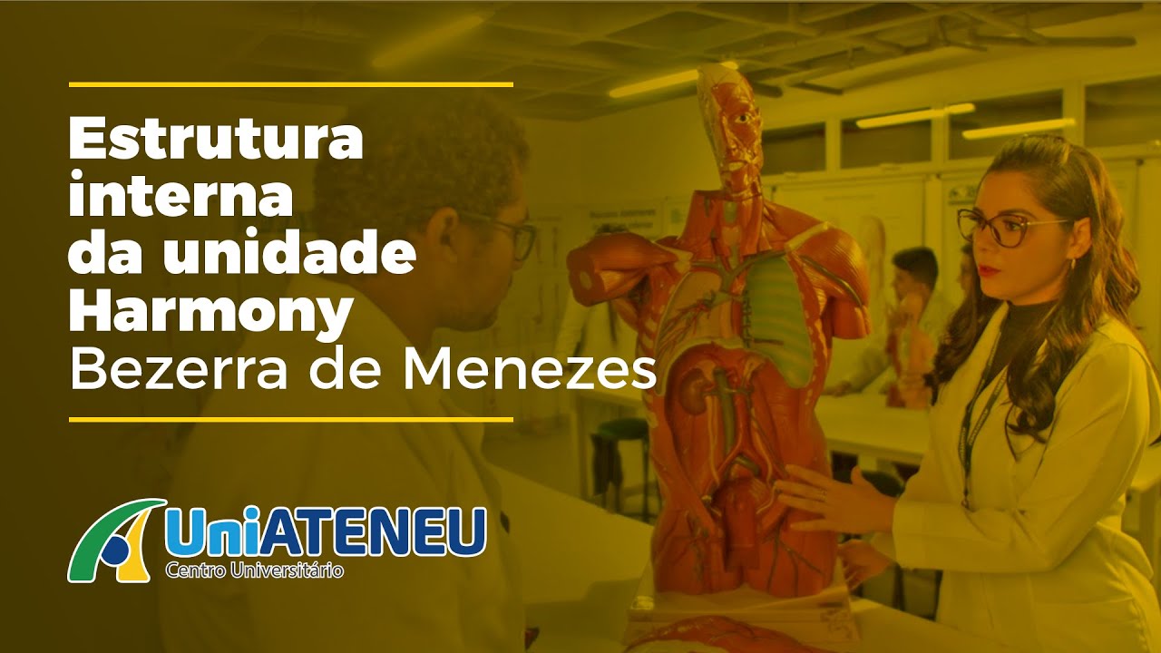 Estrutura interna da unidade Harmony - Bezerra de Menezes da UniAteneu