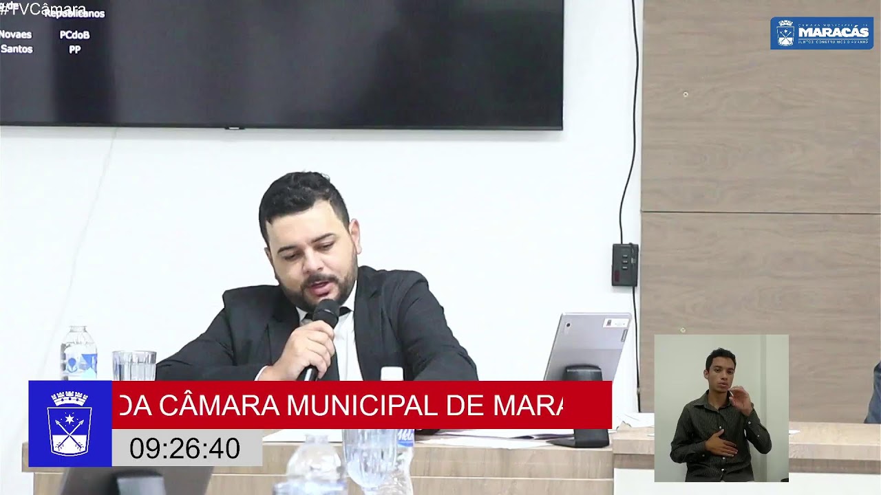 Sessão Ordinária da Câmara Municipal de Maracás 05/02/2026