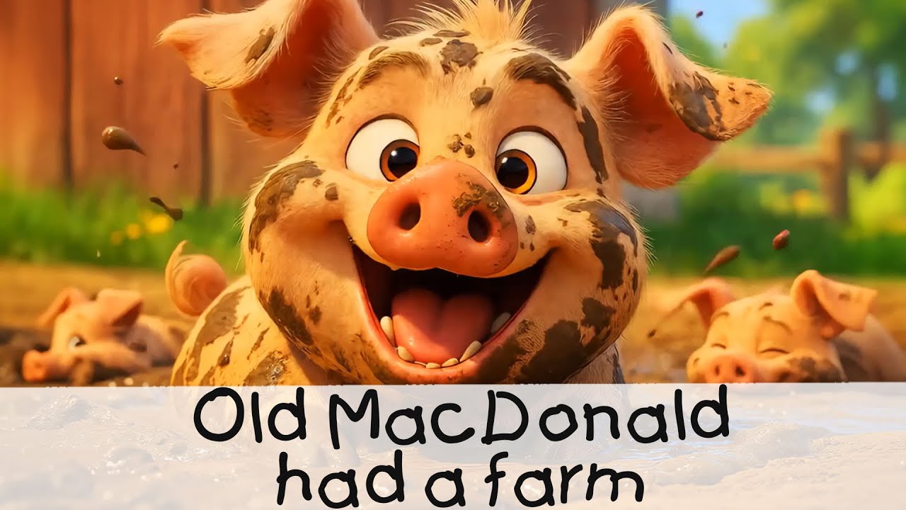 Old MacDonald had a Farm || KINDERLIEDER 3D