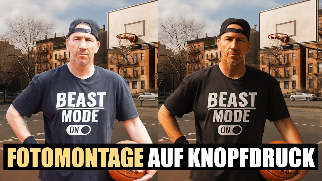 Neue Photoshop Funktion / Fotomontage auf Knopfdruck 😳