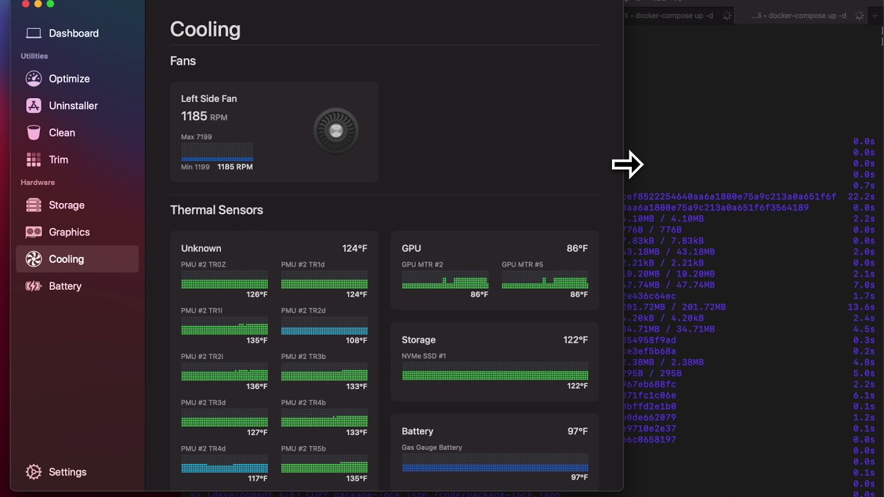 Docker on M1 Part 3: Performance continued (Thermals)