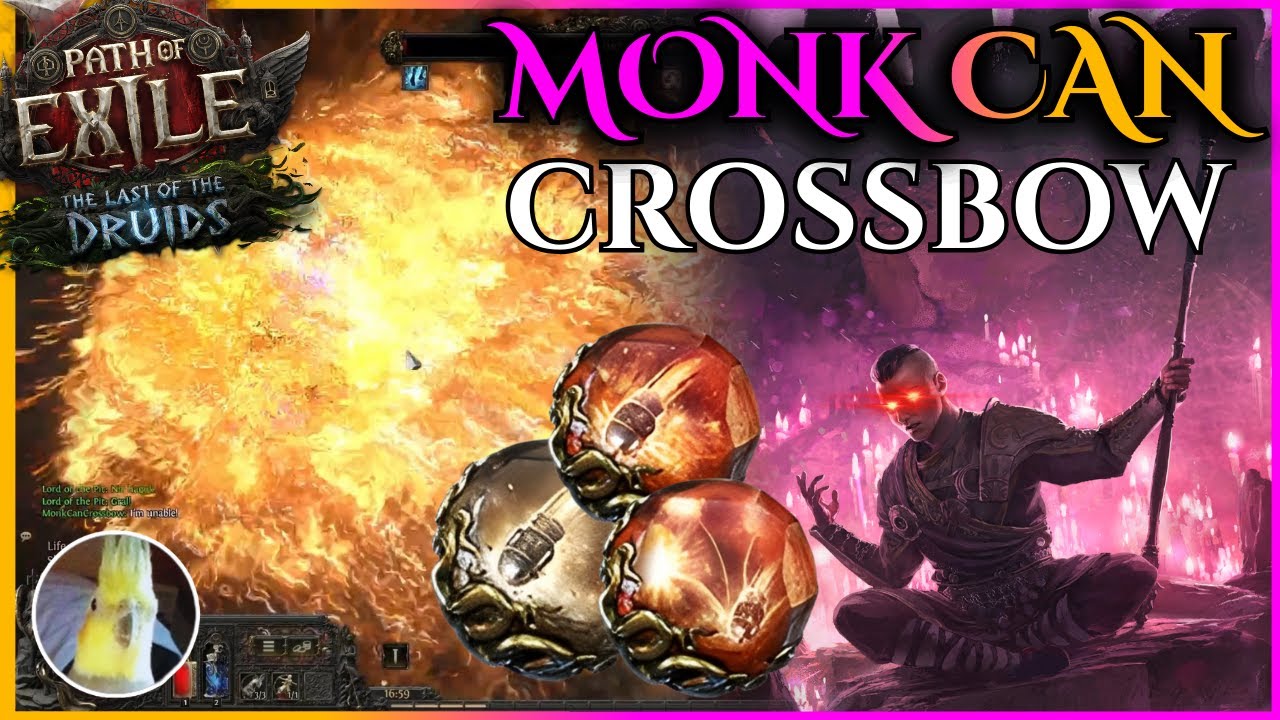 [PoE2 0.4] SMASH THE KEYBOARD - Acolyte of Chayula Grenade Crossbow Build