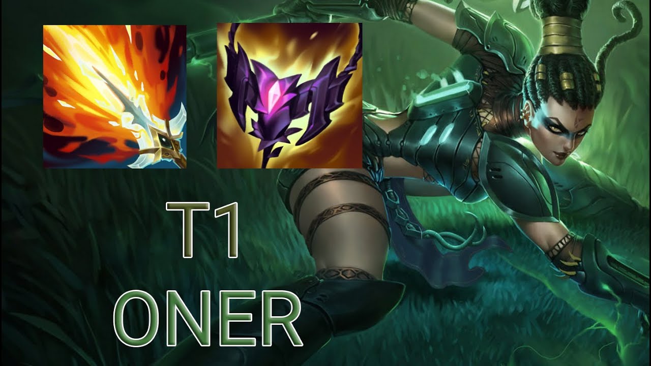 T1 Oner Nidalee Jungle VS Lee Sin | KR Challenger Patch 14.3