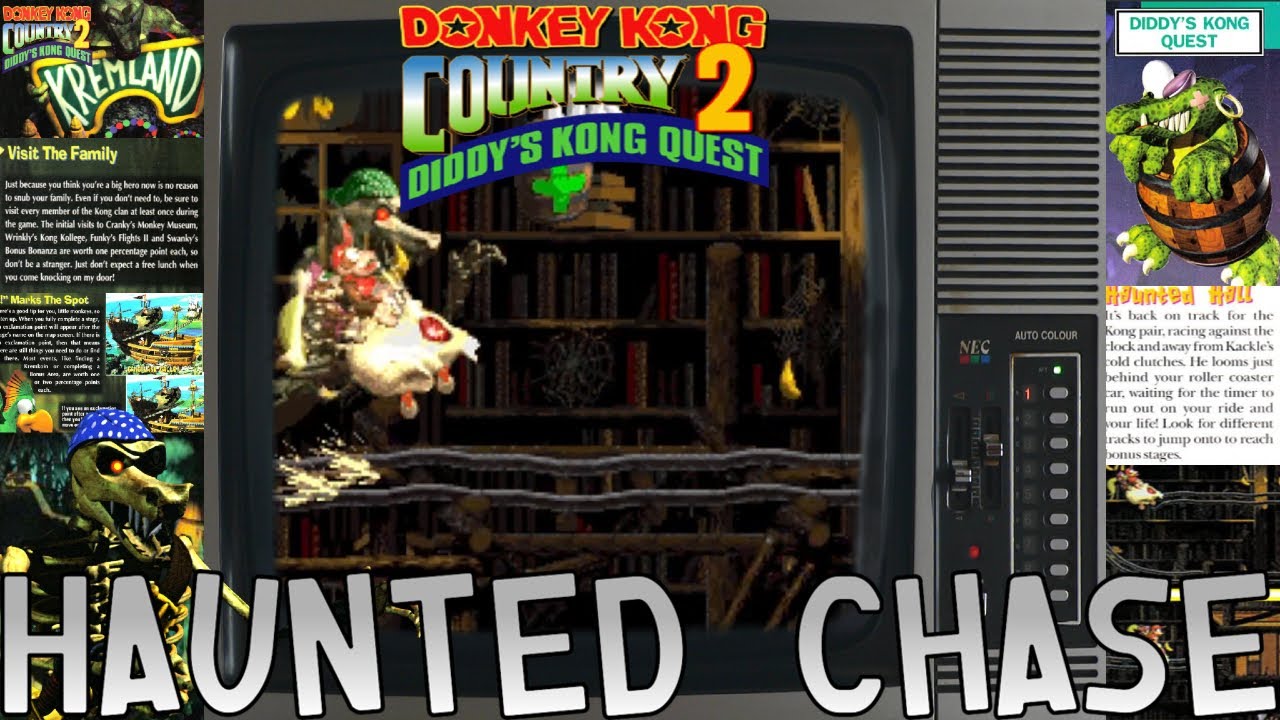 Donkey Kong Country 2 Music - Haunted Chase