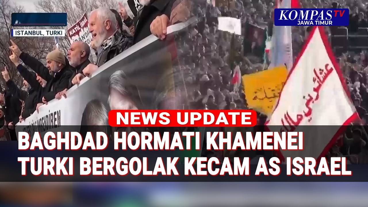 Baghdad Hormati Khamenei, Turki Bergolak Kecam Serangan AS Israel ke Iran!