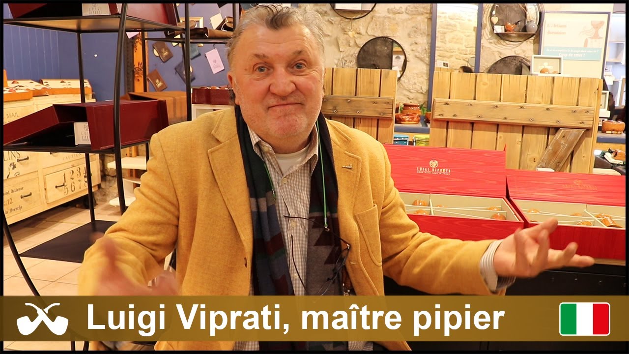 Luigi Viprati, le maître pipier italien par excellence