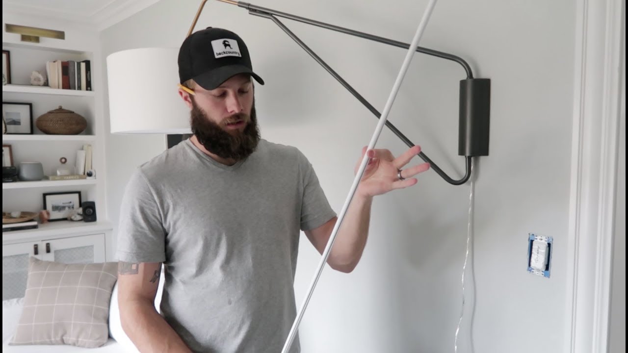 How to Hide Light Fixture Cords