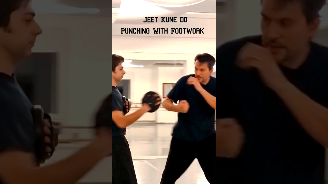 JKD Footwork Punching #martialarts #brucelee #boxing #mma