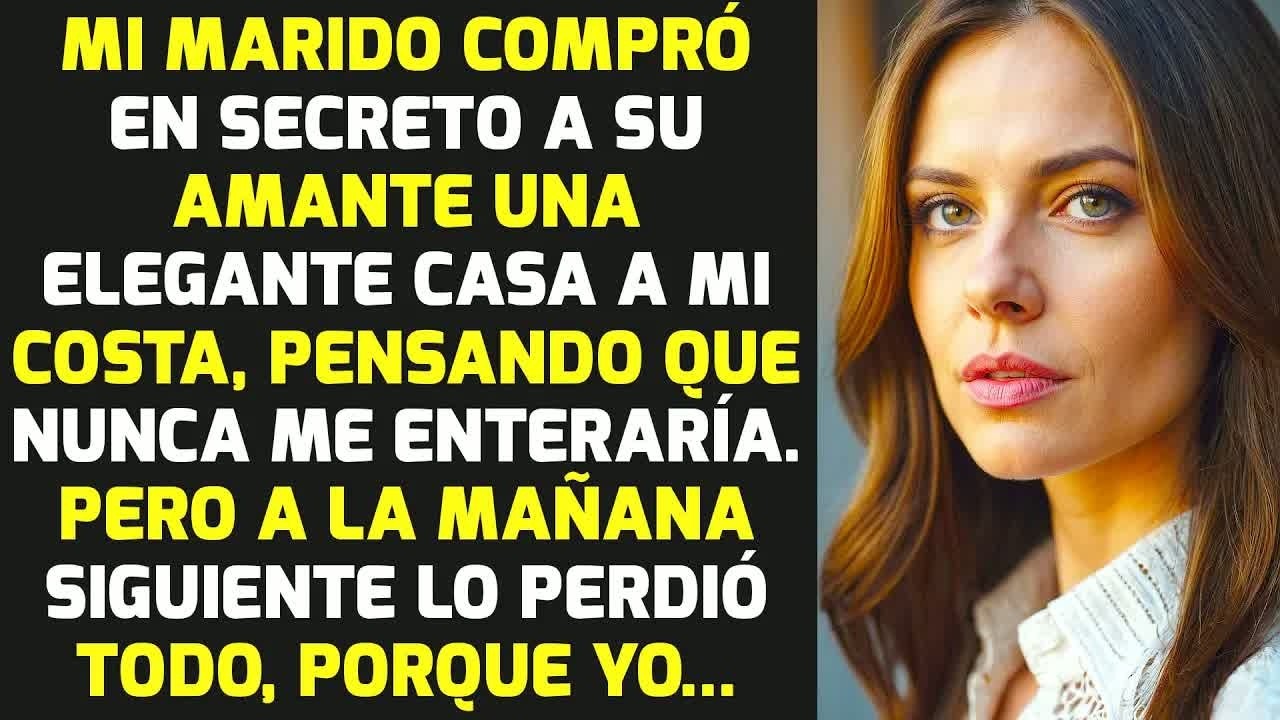 Mi Marido Compró En Secreto A Su Amante Una Elegante Casa A Mi Costa, Pero... | HISTORIAS LA VIDA