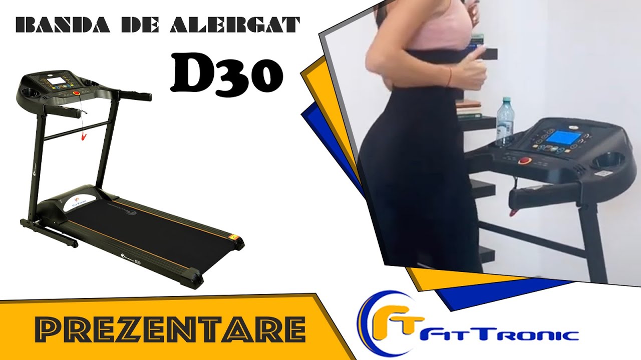 Banda de alergat electrica FitTronic D30