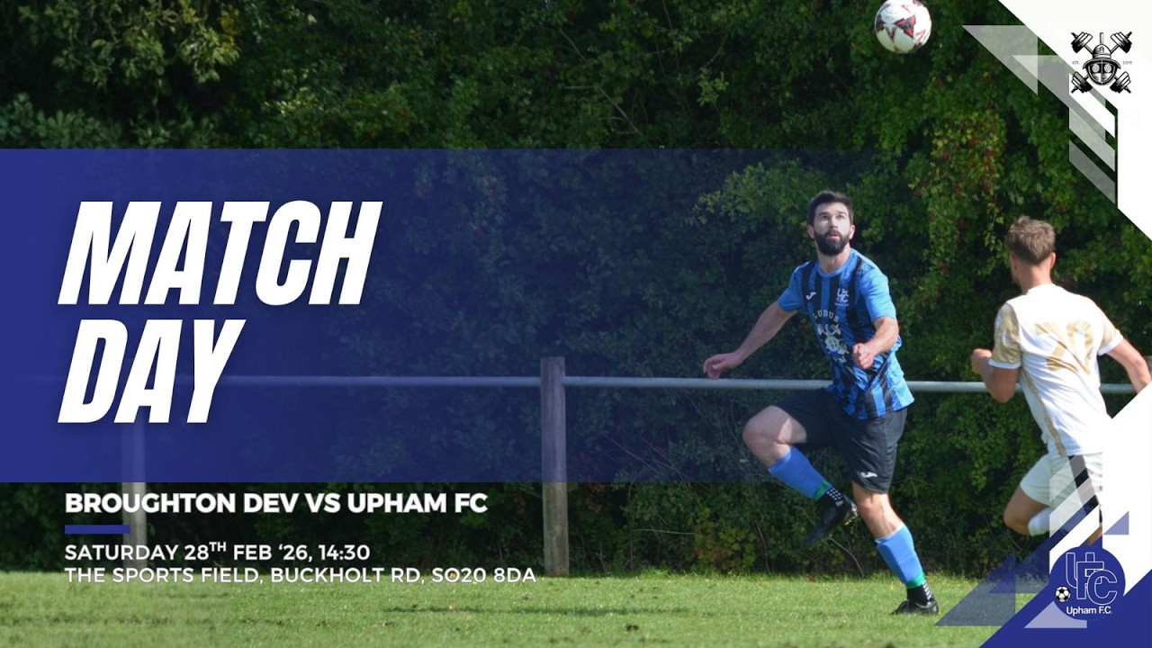 FULL GAME VEO - Broughton DEV vs Upham FC