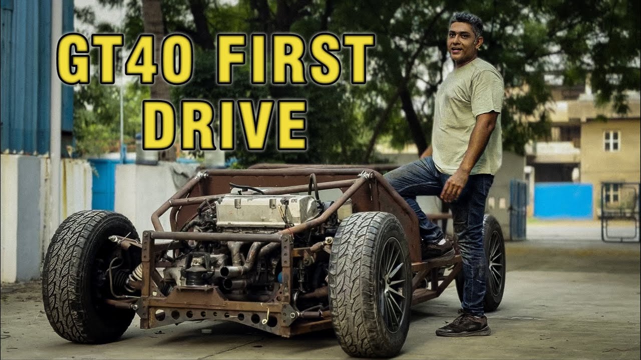 GT40 FIRST DRIVE