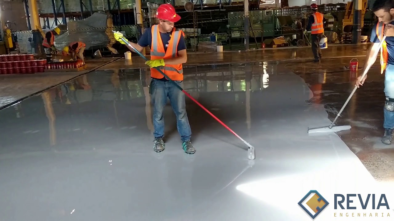 Revestimento Epóxi e Uretano Autonivelante - Piso Industrial