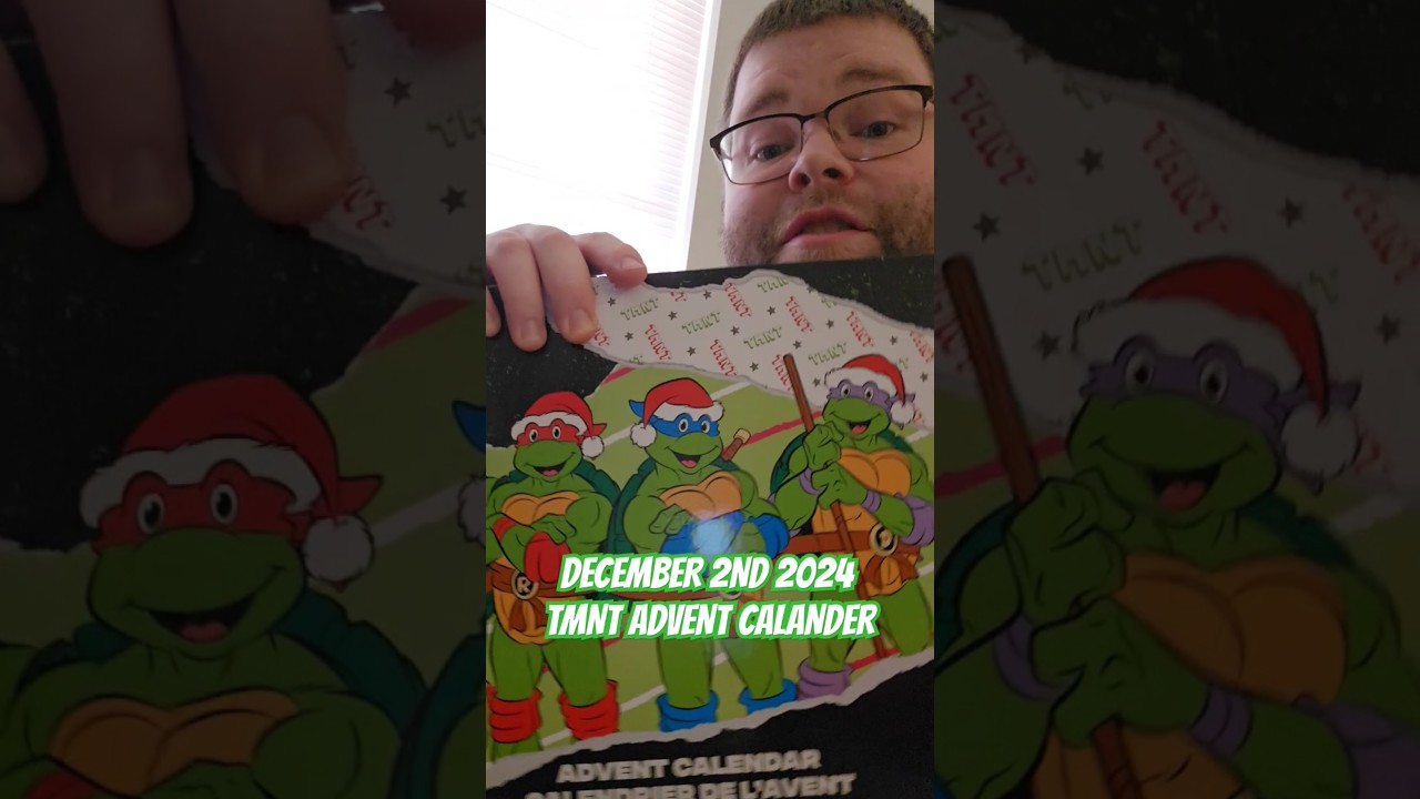 December 2nd 2024 TMNT Christmas Advent Calender!