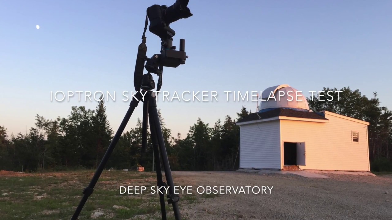 IOptron Skytracker test for timelapse