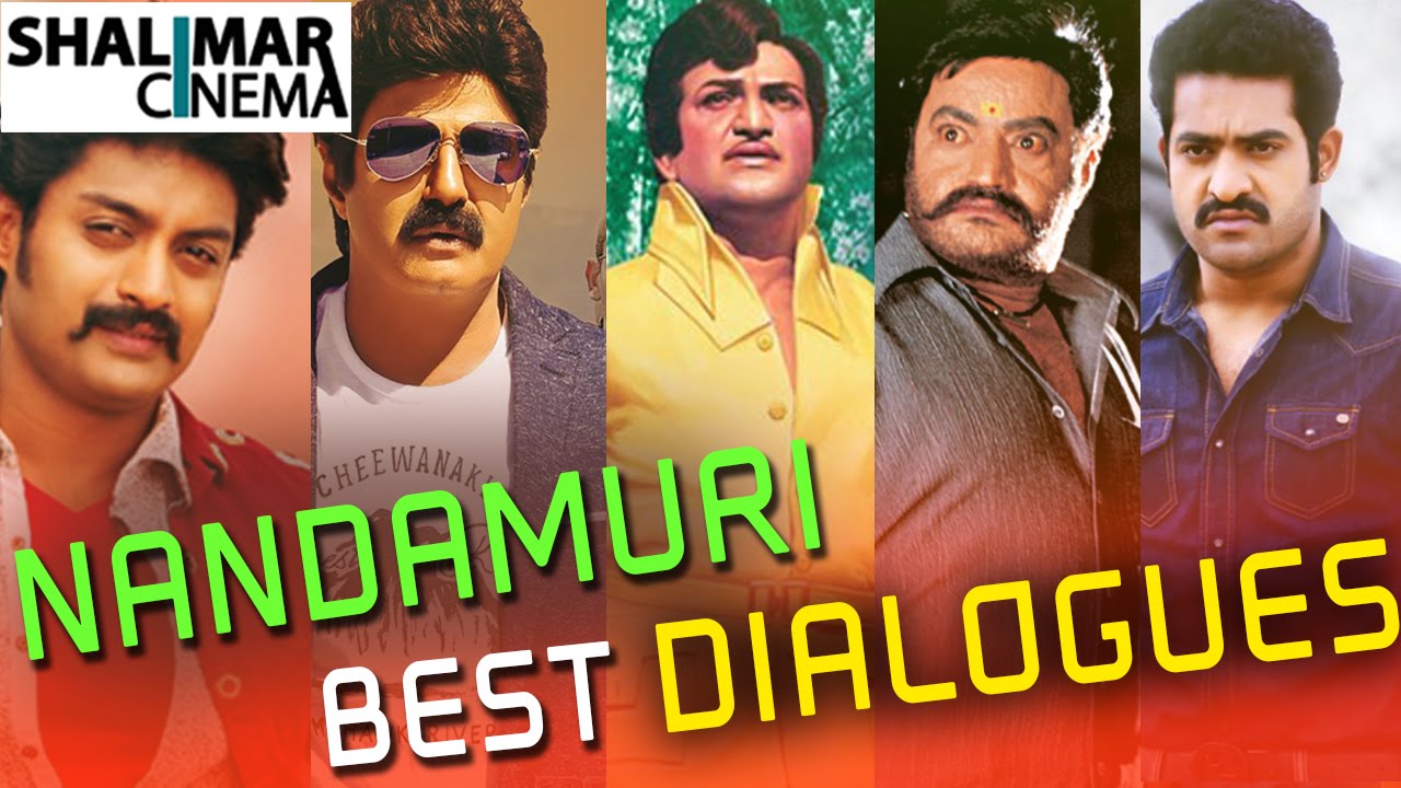 Nandamuri Family Best Telugu Punch Dialogues || N.T.R, Balakrishna, Harikrishna, Kalyan Ram