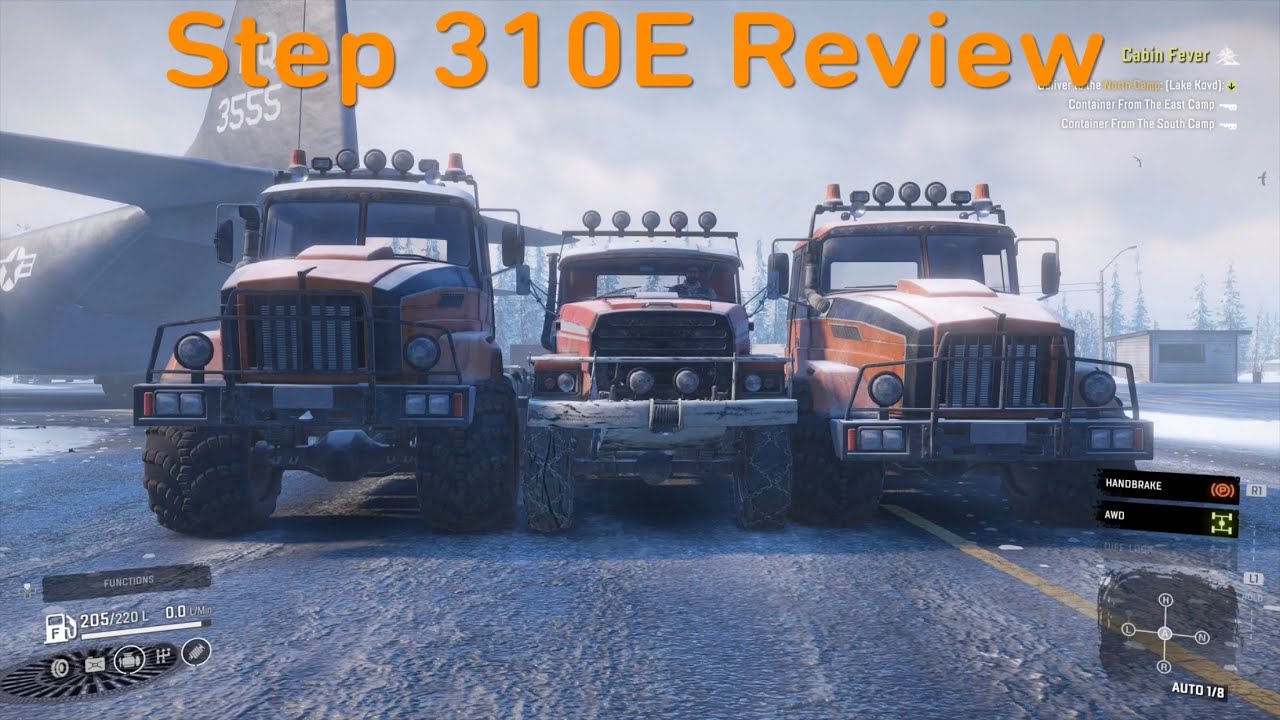 Игровой процесс и обзор SnowRunner Step 310E