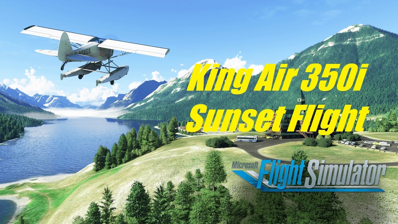 Microsoft Flight Simulator 2020 | King Air 350i | No Commentary