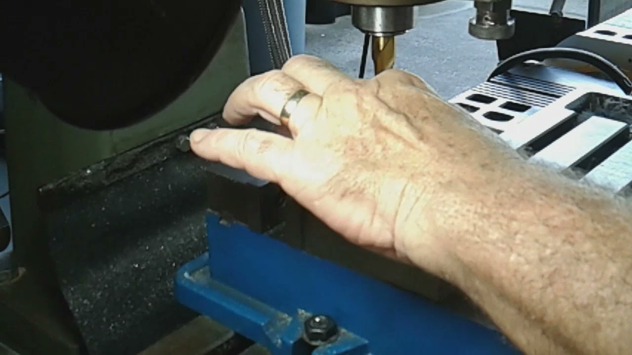 Making angle plates on the milling machine.