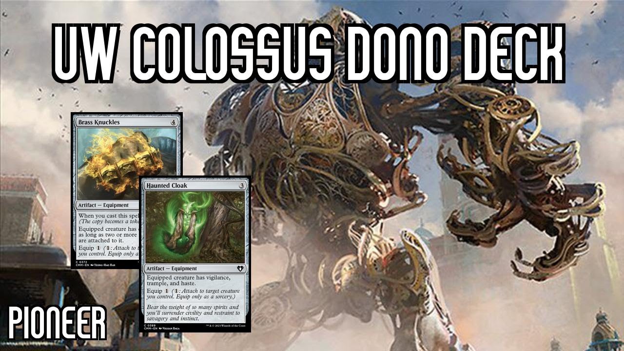 CRACKED COLOSSUS AGGRO | UW Colossus Dono Deck | LCI Pioneer | MTGO