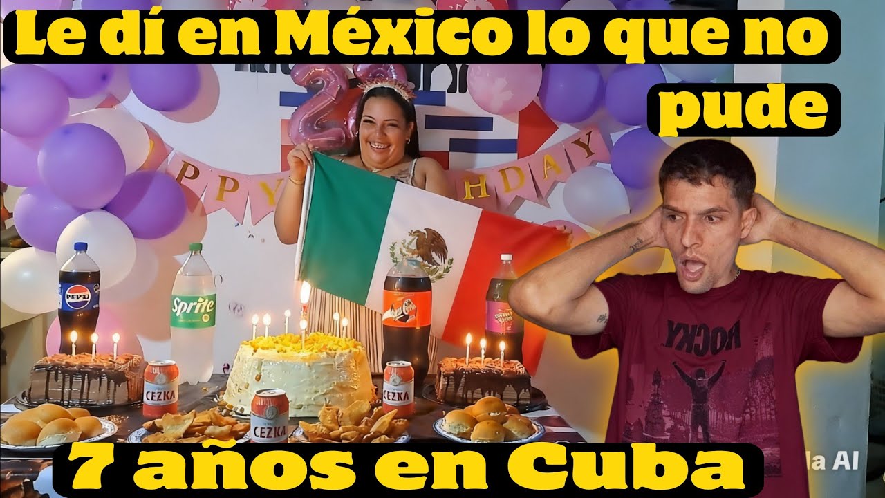 Mi primer cumpleaños 🎂 en México 🇲🇽 fue a todo dar 💪