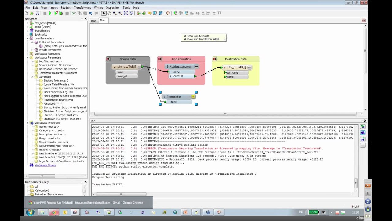 Python Scripting in FME