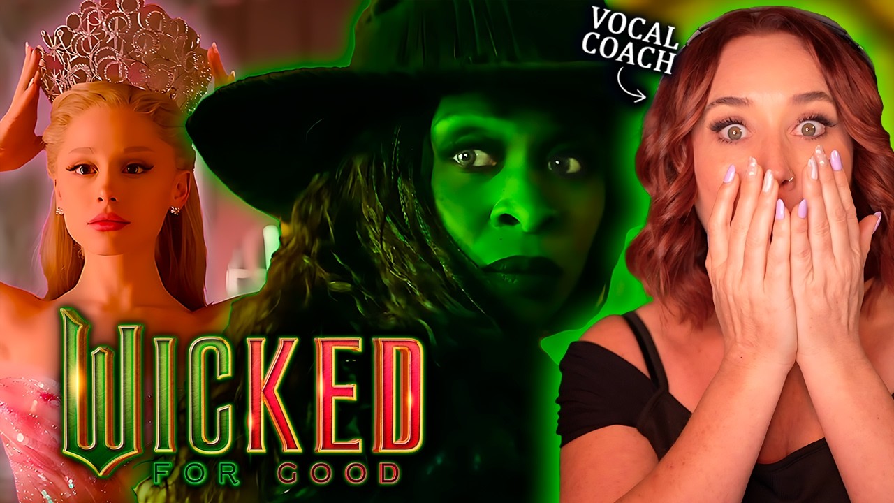 “…I am GAGGED!” Vocal Coach Reacts to the First Trailer of Wicked – For Good!