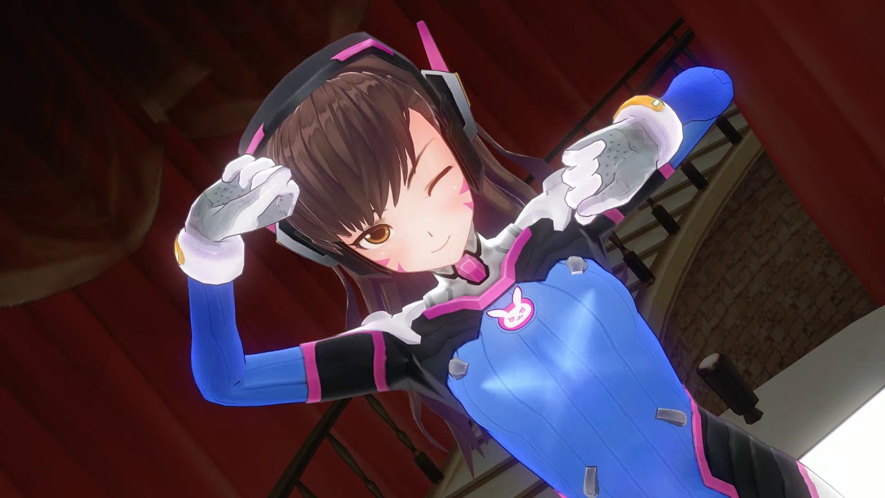 Custom Maid 3D 2 D.Va Dance