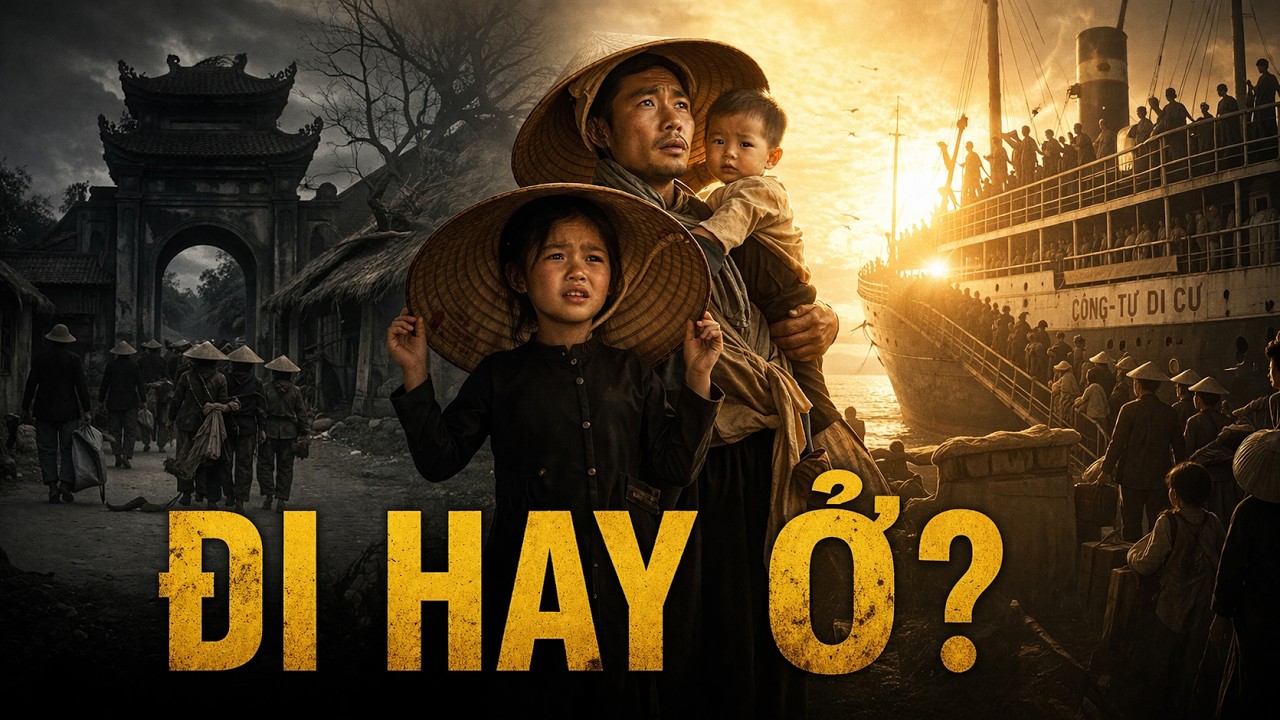 Đi Hay Ở? Bi Kịch V&agrave; Niềm Tin Trong Cuộc Di Cư 1954