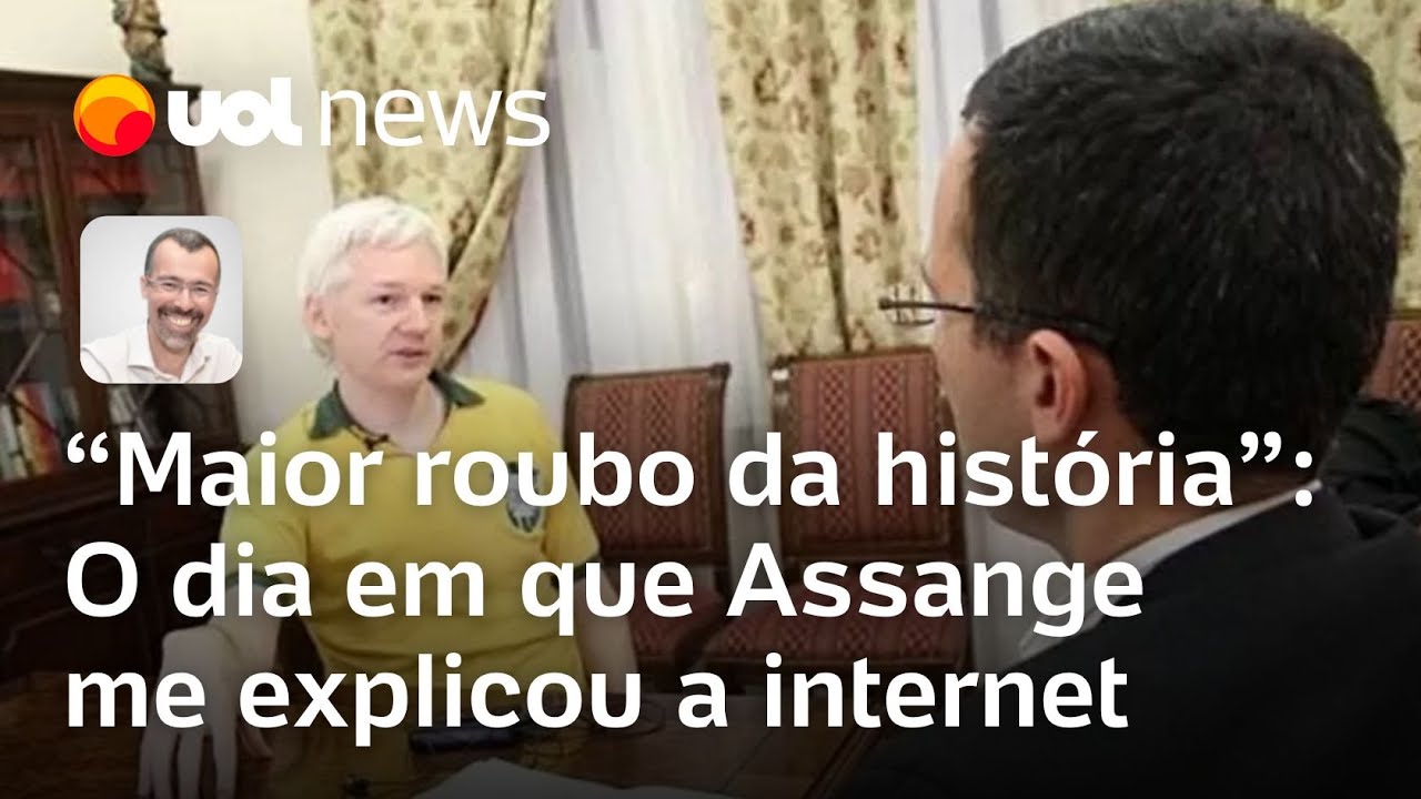 Assange livre: Jamil Chade conta entrevista com fundador do WikiLeaks: 'O maior roubo da história'