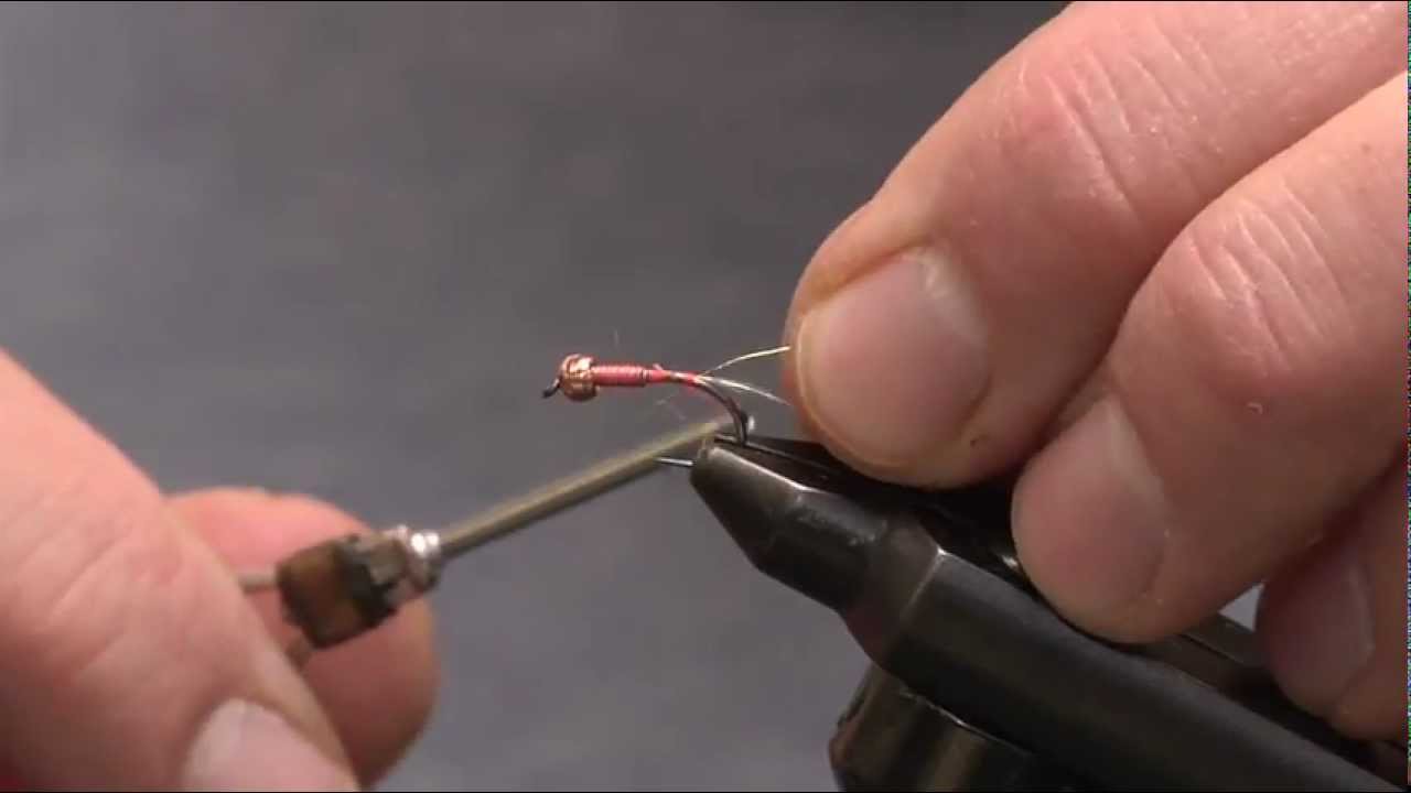 Fly Tying Instruction: George Daniel Ties the Frenchie Nymph Pattern