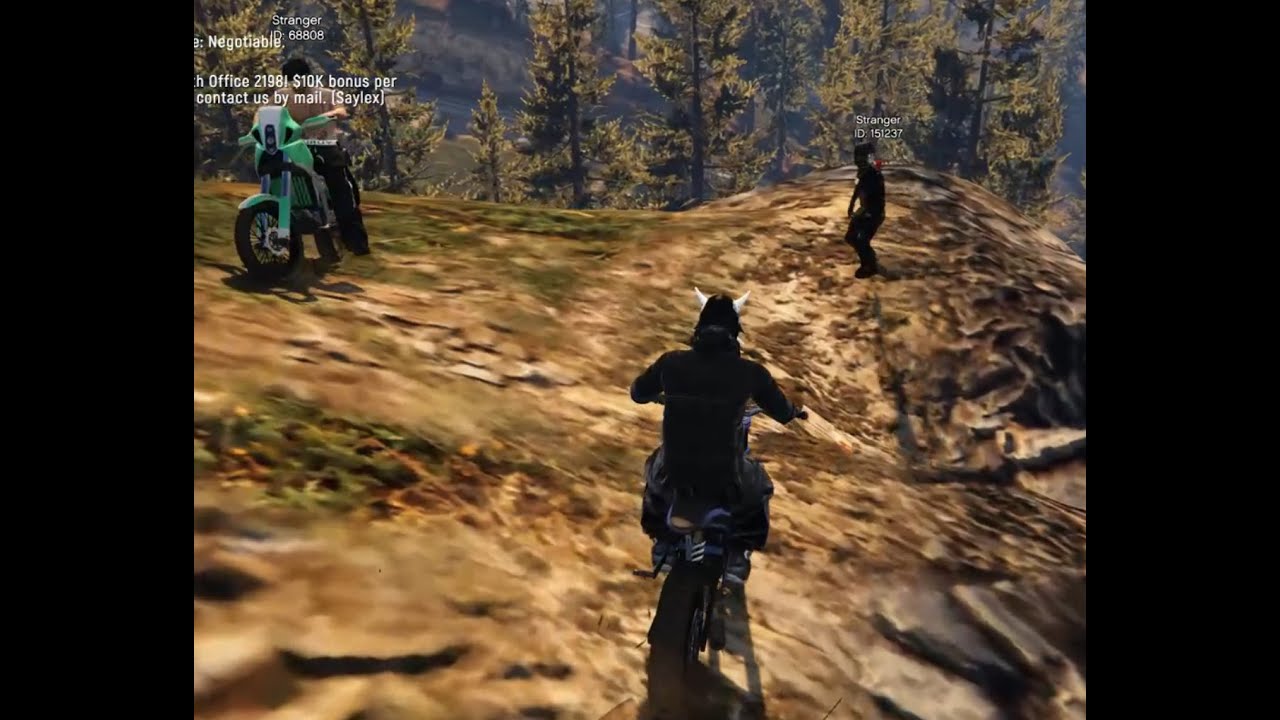 GRP Server 3 EN | Demorgen for using a dirt bike n hills