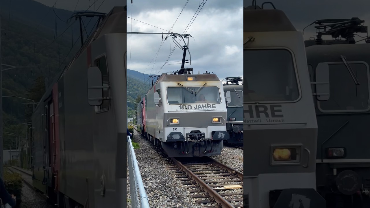 60 Jahre Re 4/4 II in Balsthal! 🚆🔥📸💫🤩