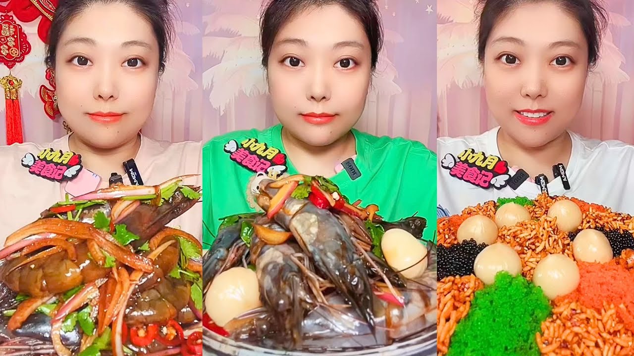 ASMR Chinese Food Eating Show | Traditional Street Food Mukbang #211
