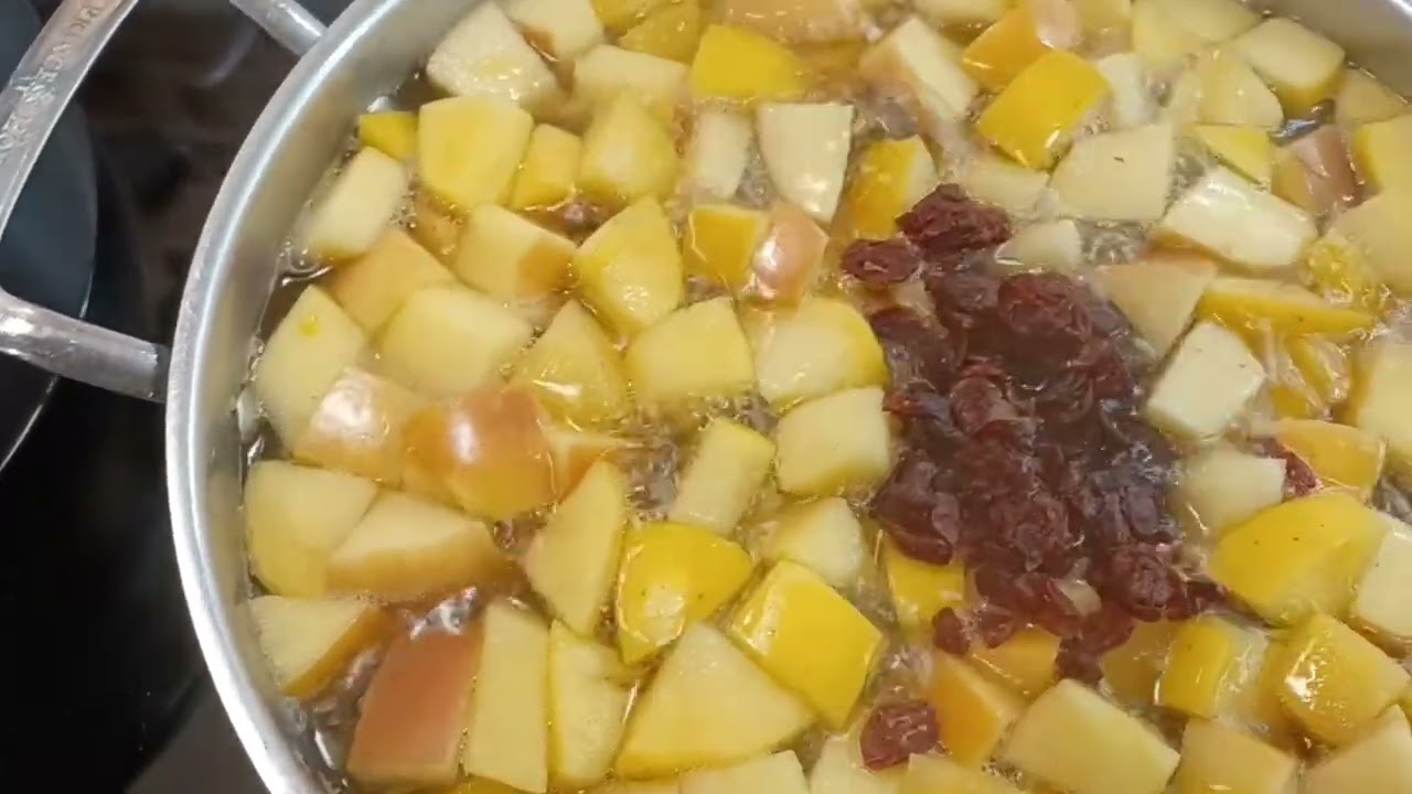 delicioso ponche para este frío un pequeño cambio a mi mesa 