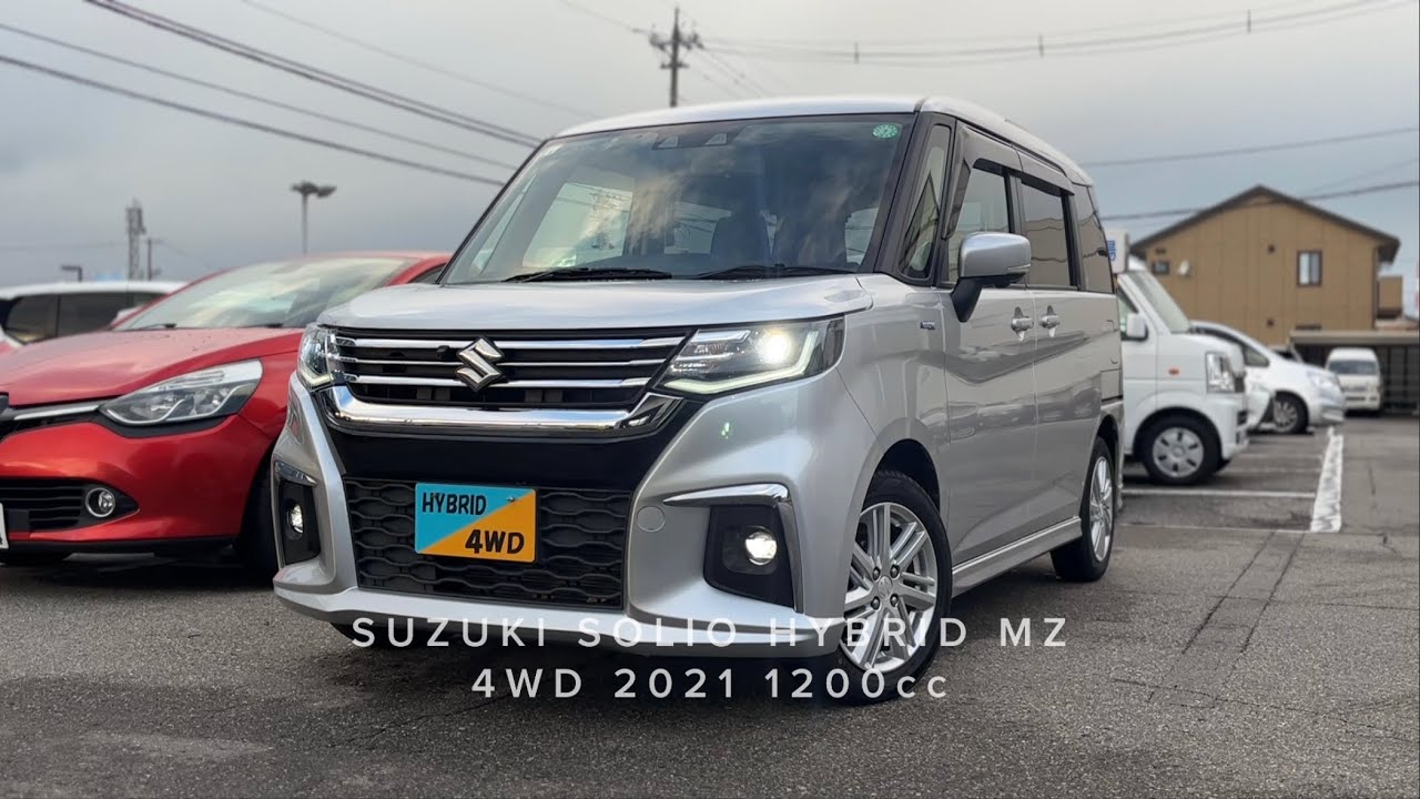 Suzuki Solio Hybrid MZ 4WD | Practical JDM Compact MPV | 2021 | 54,000 km