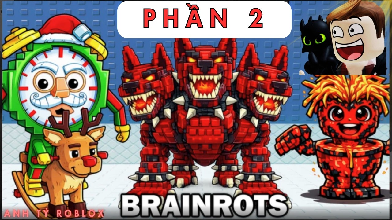 Phần 2 Anh Tý Tìm Thấy Những Con Brainrot Mới 🦖Trong Roblox