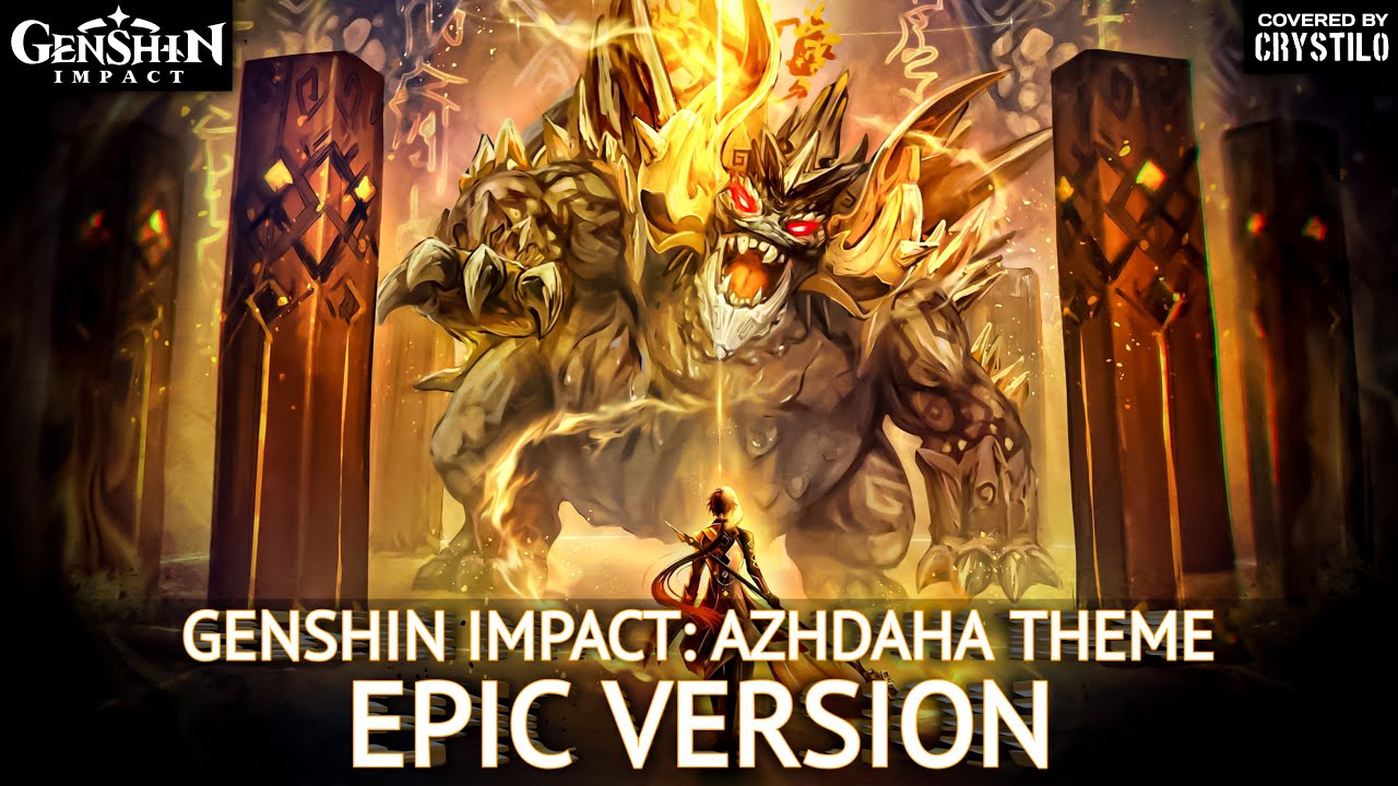 Genshin Impact OST - Azhdaha Theme Phase 2 (Rage Beneath The Mountains) | EPIC VERSION