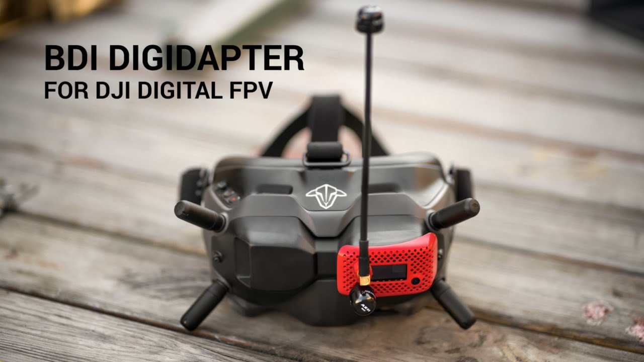 Аналог по-богатому. Адаптер BDI Digidapter для DJI FPV