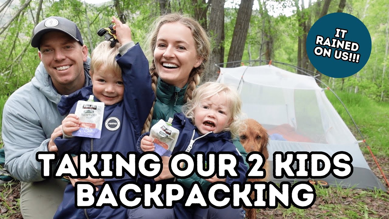 TAKING MY KIDS BACKPACKING | FAMILY BACKPACKING VLOG