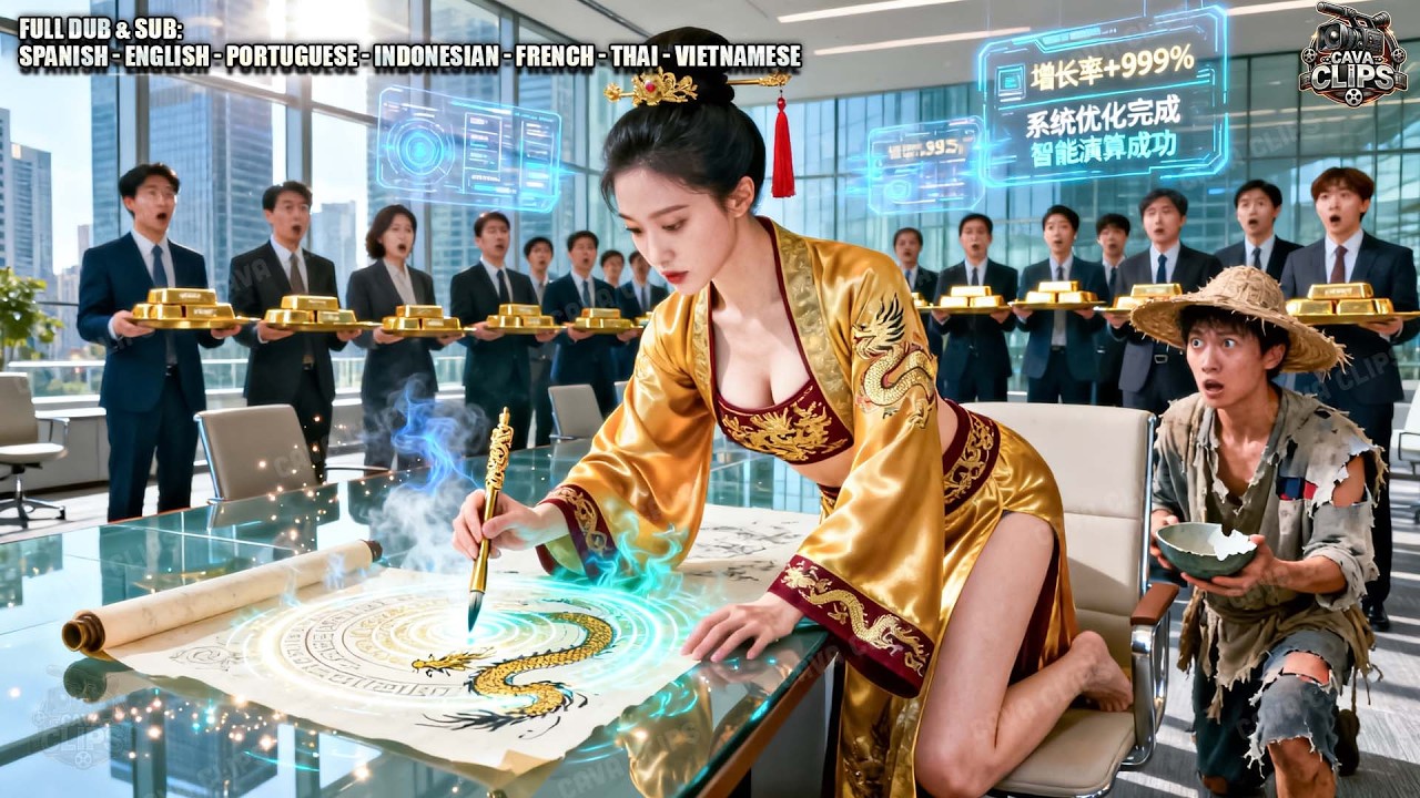 La Emperatriz Viaja 3000 Años, Una Simple Pintura Convierte A Su Esposo Mendigo En Multimillonario