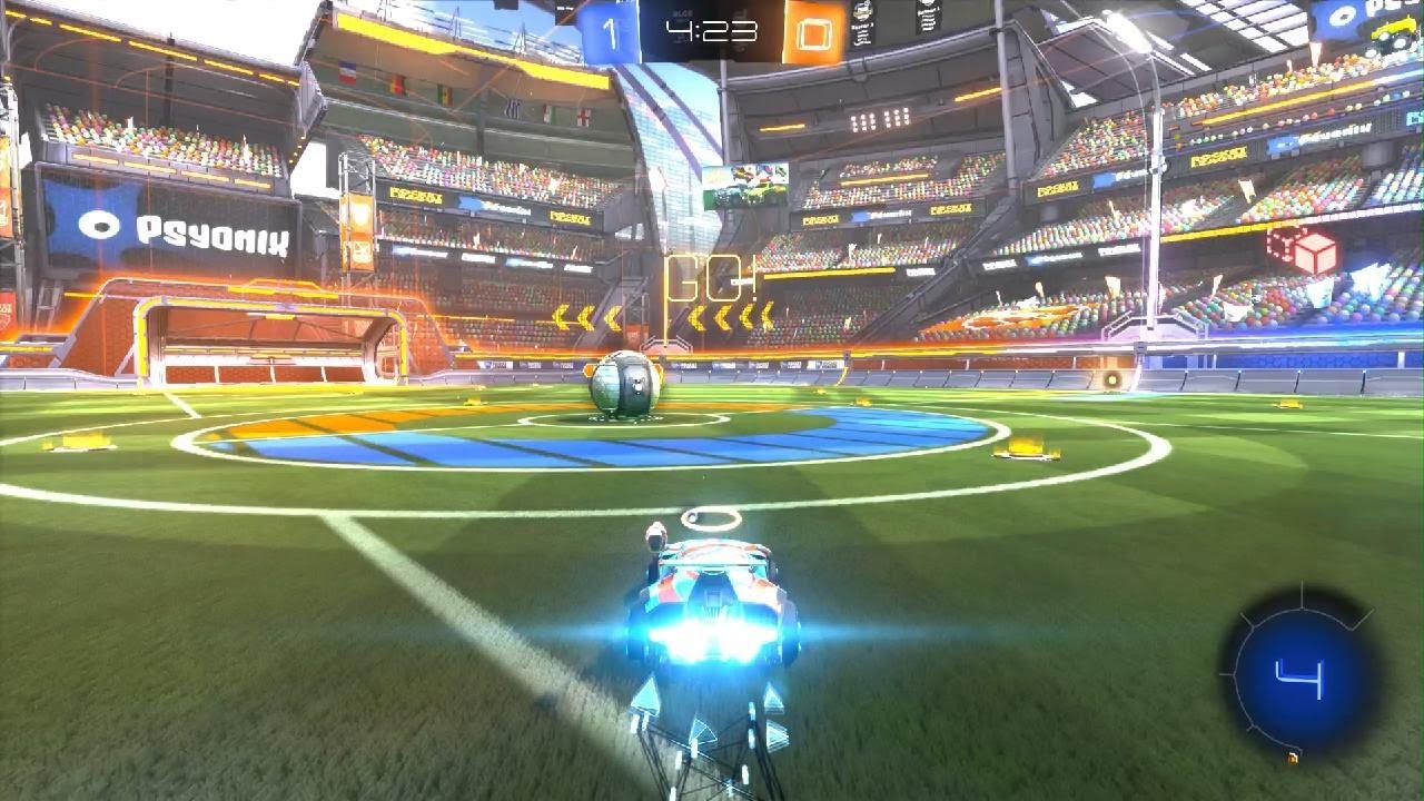 Playing Rocket league i cooked this guy