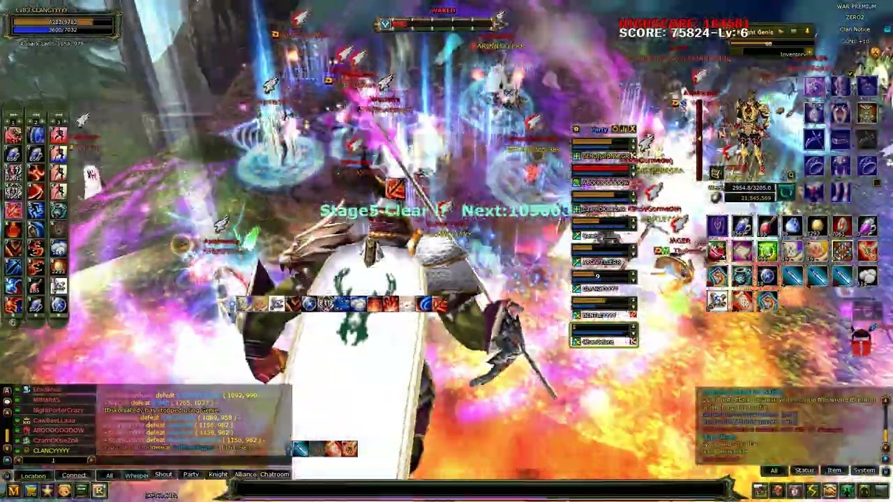 Zero Warrior Pk atla bas Vol__4 #zero #knight #knightonline