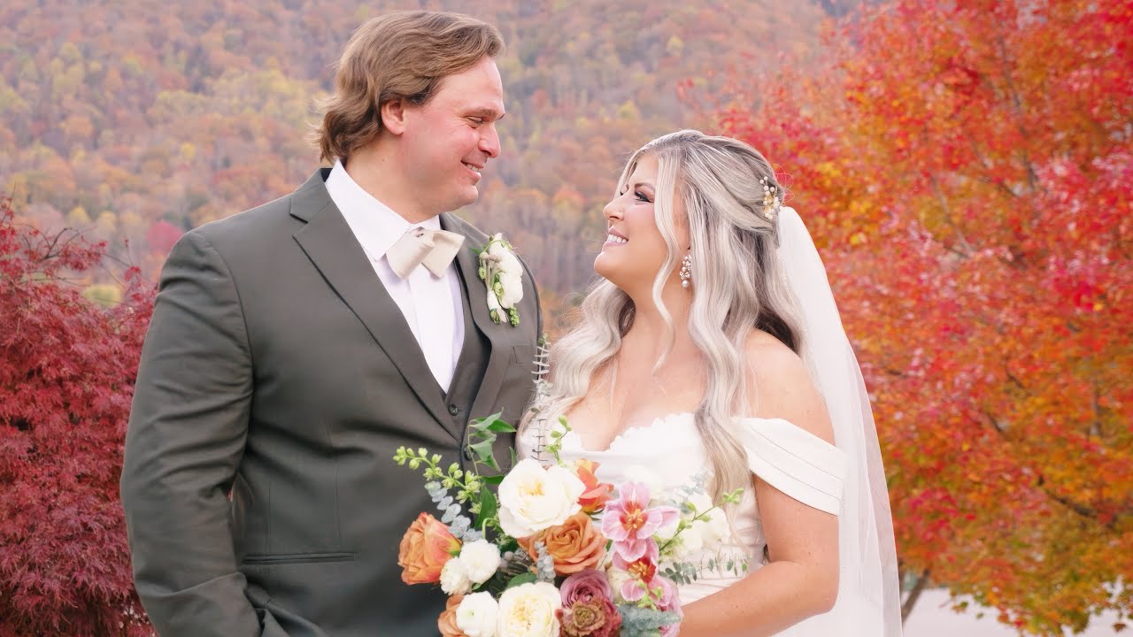 Hannah & Marc's Charming NC Mountain Wedding at Chestnut Ridge [🎞️ HIGHLIGHT FILM 🎞️]