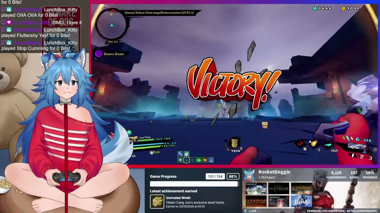 Gunfire Reborn (Steam) #3 - CAN WE GET THE 100%? - #vtuber #achievementhunting