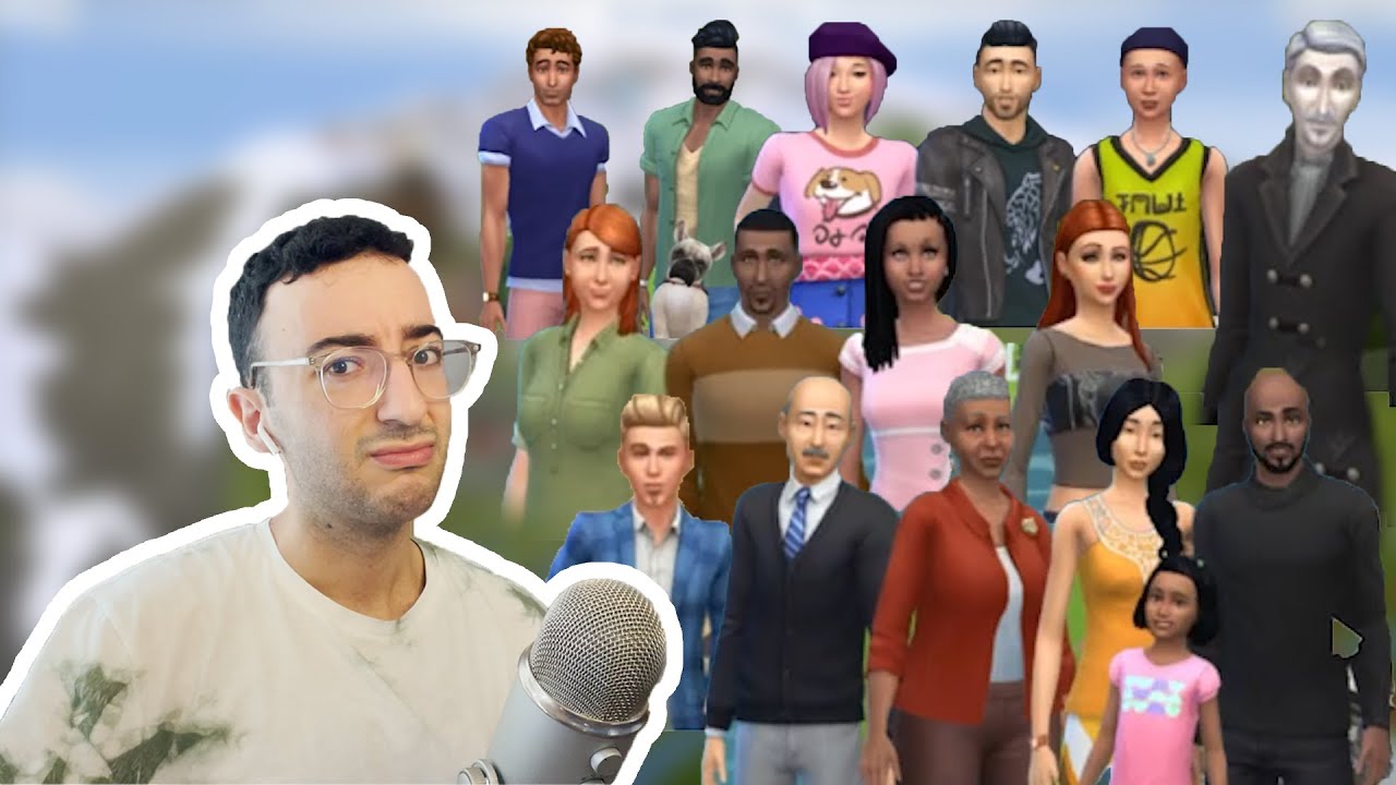 Sims 4 ve Ruhsuz Hazır Ailelerini Yargılıyorum